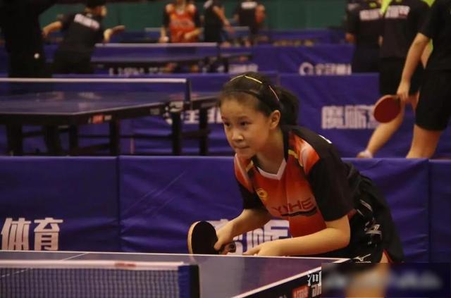 石家庄乒乓小将刘明鹤两次入选国家青年队