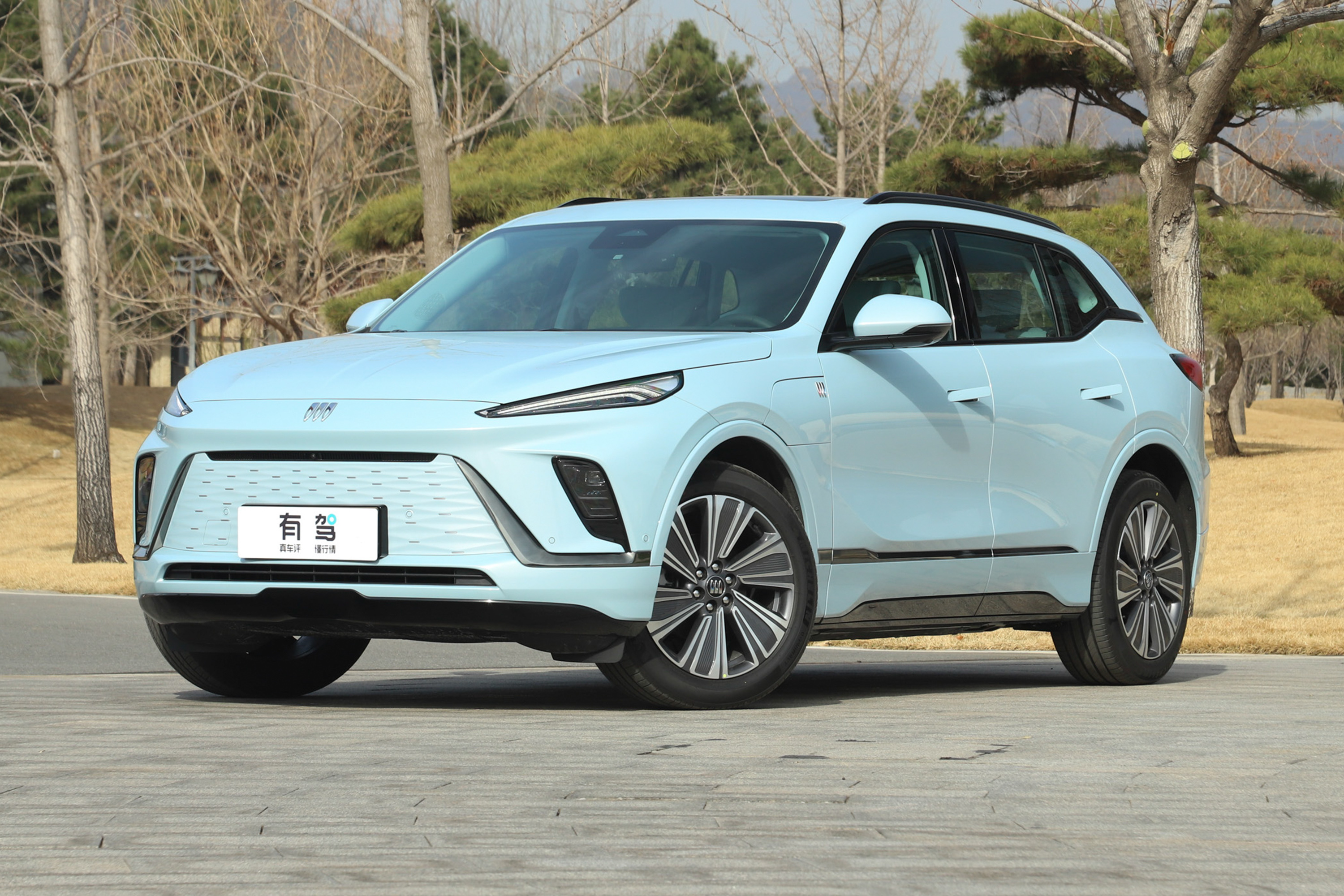 车展有料|纯电动依然很美式,别克e5实拍图解