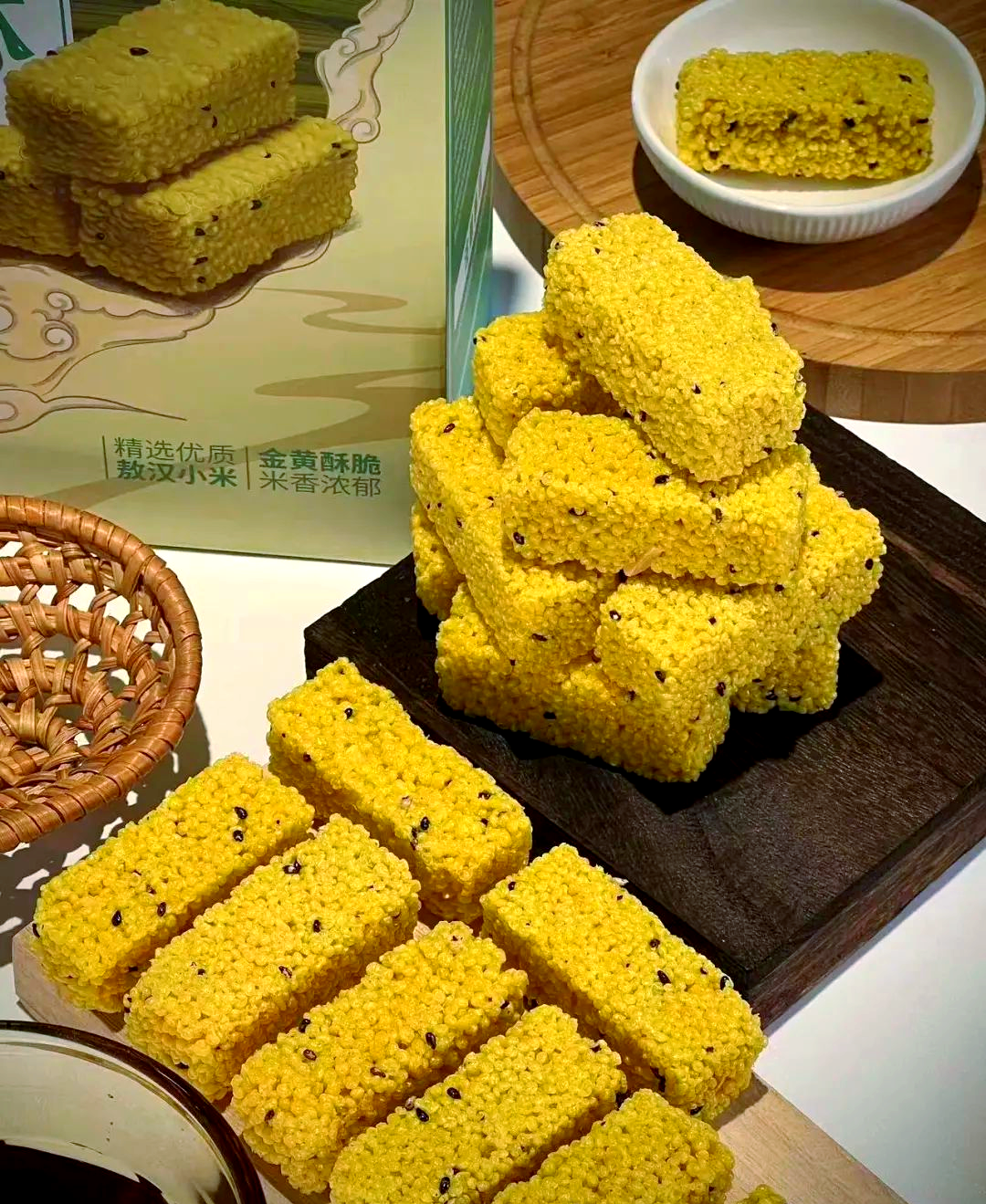 美食推荐|品味金黄小米酥的独特魅力