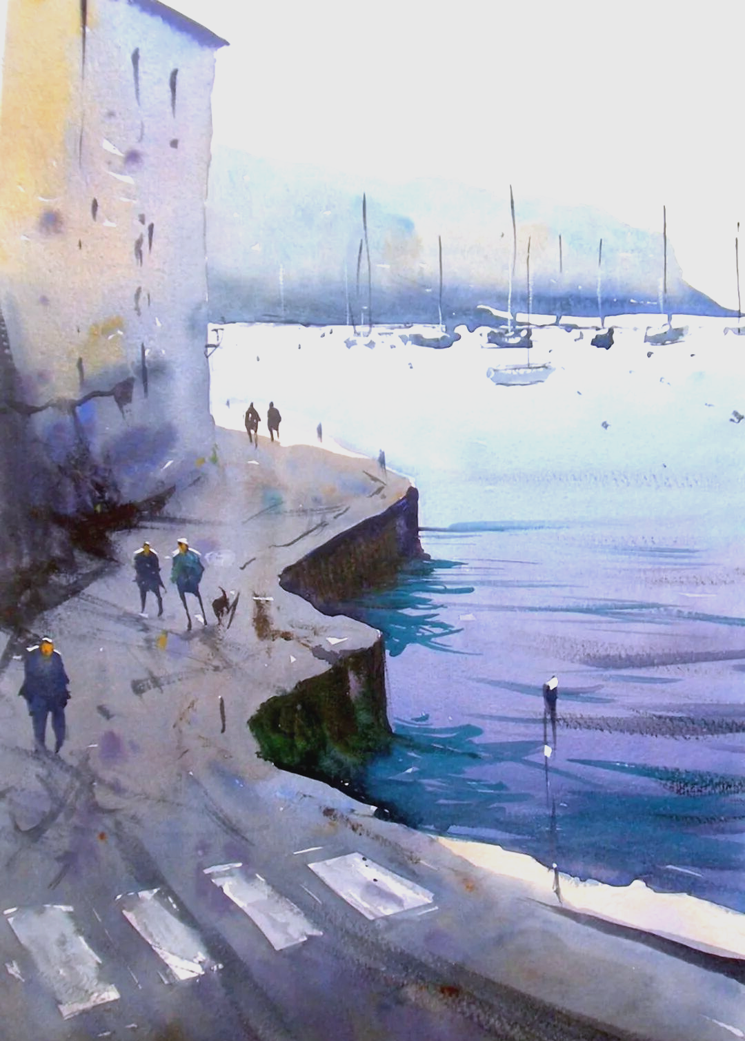 水彩画中色彩明度变化的重要性与应用解析