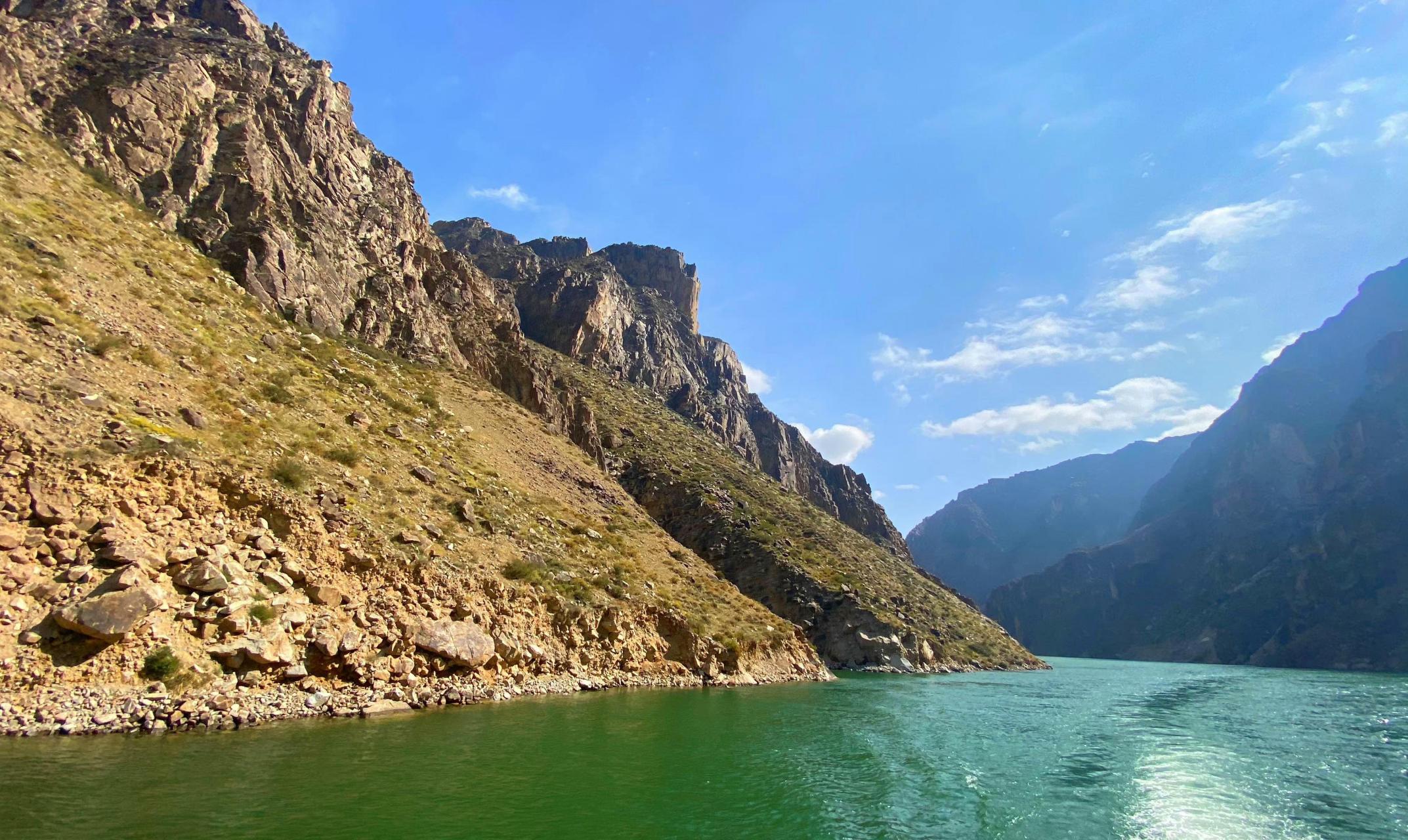 青海,海南藏族自治州,龙羊峡大峡谷.