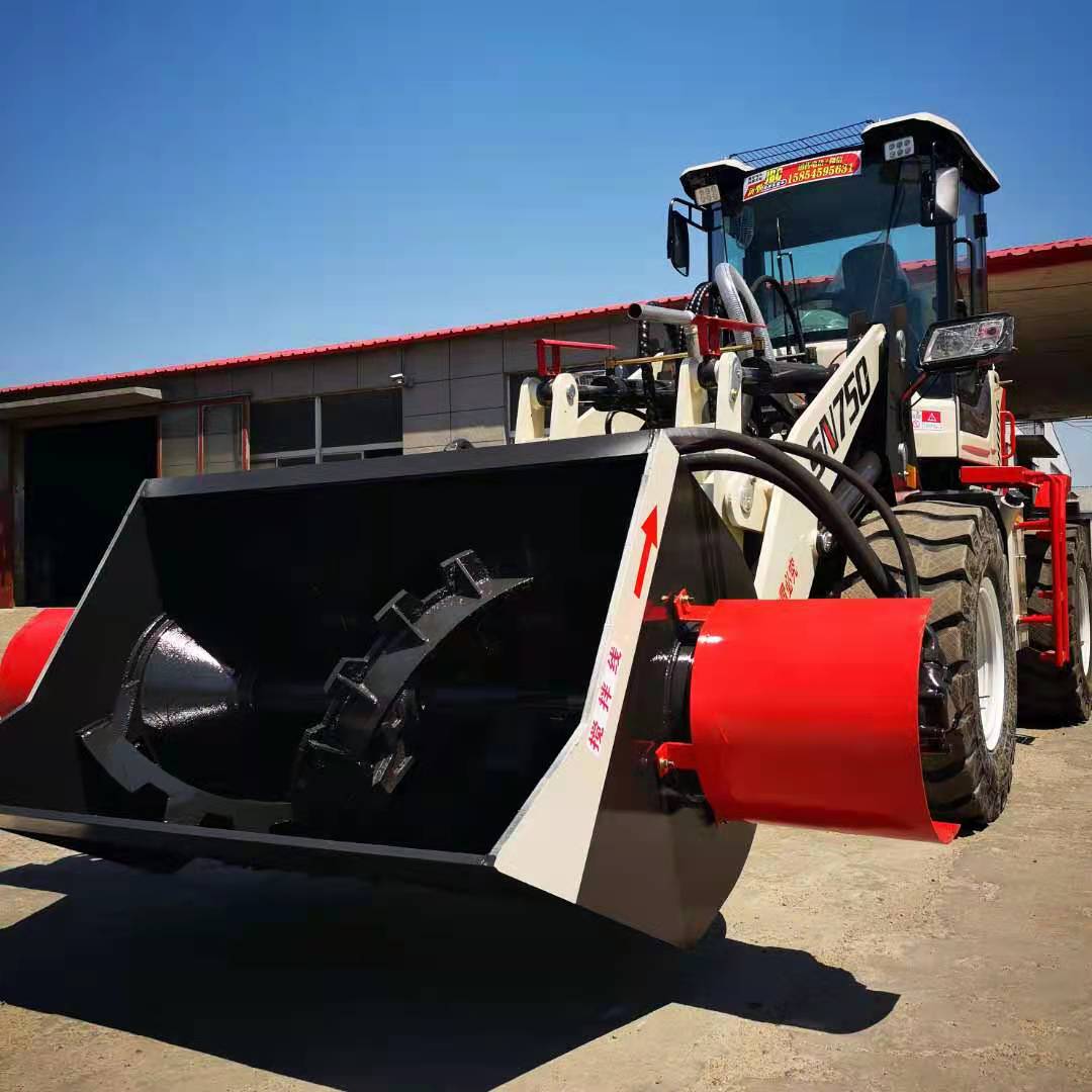 搅拌铲车 铲车搅拌机 三能搅装 搅拌斗装载机 搅拌斗 搅拌装载机