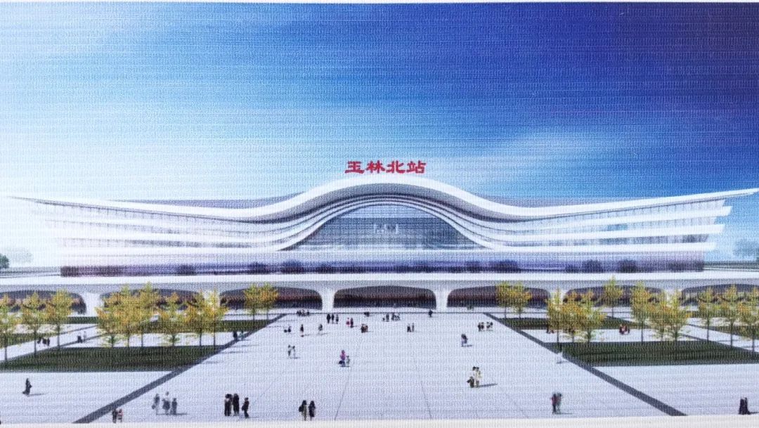 南玉高铁玉林北站建设刷新"进度条"!站房原来长这样