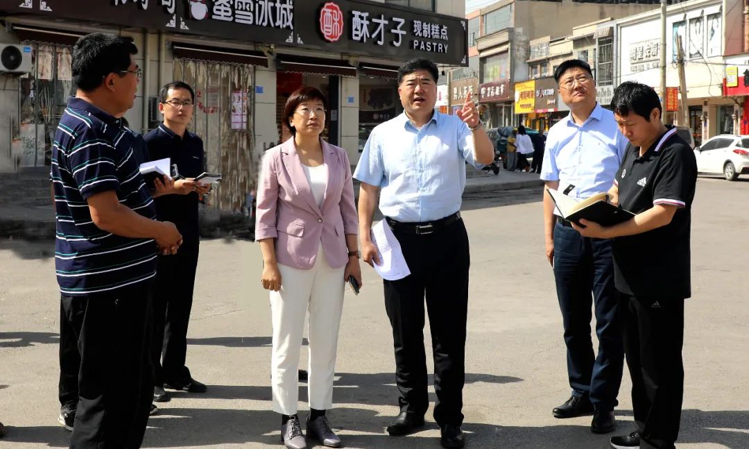 邢台市任泽区区领导赵现科调研督导省级文明城市创建工作