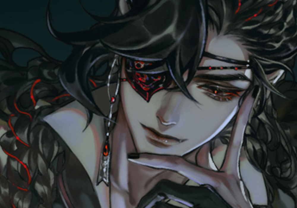 《天官赐福》花城有多精致?眼罩都那么多,不愧是妖艳太子妃!