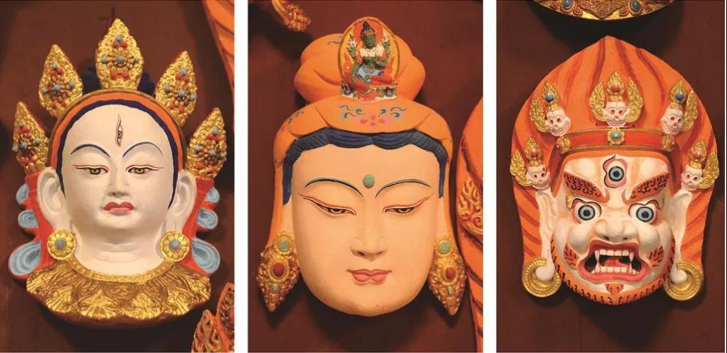 潘鲁生:每日一物|四川新龙藏式药泥面具