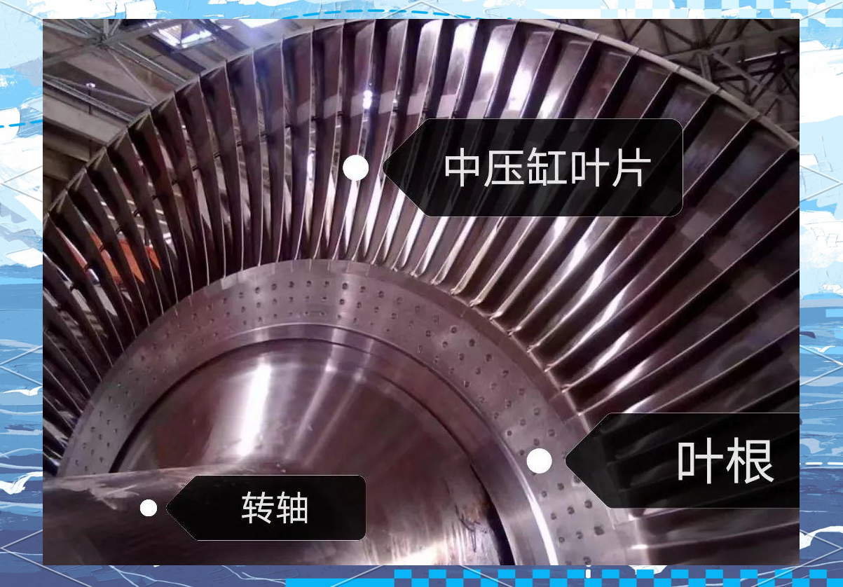 发电厂汽轮机高中压转子大修的详细图片解析