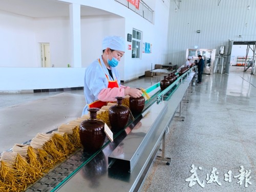 「图片新闻」武威红太阳酒业酿造有限责任公司年产原酒4500吨