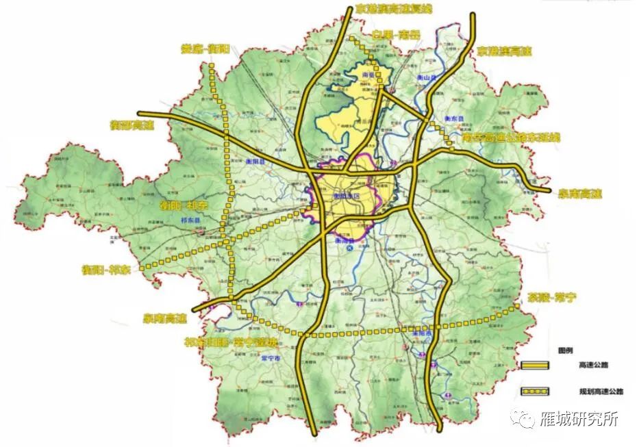 衡阳石鼓区道路规划图片