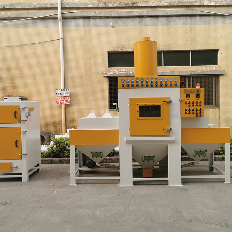 输送通过式喷砂机