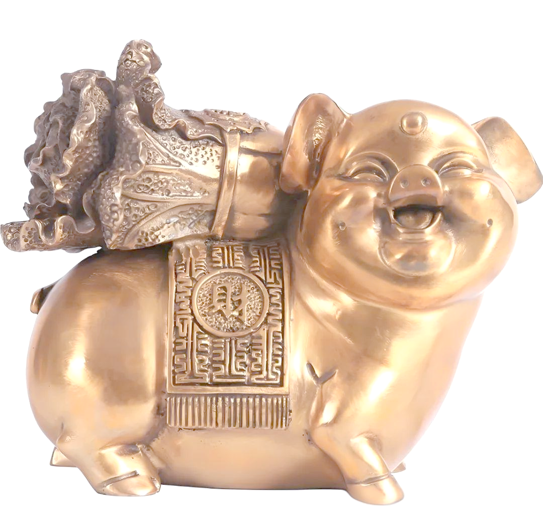 如何通过黄金招财猪提升家居财运布局