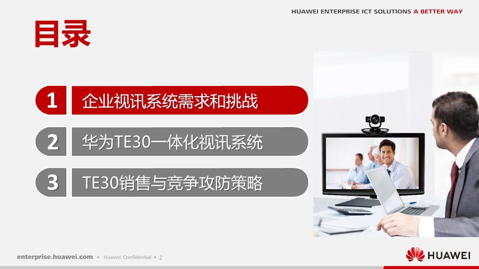 华为视讯高清终端te30 技术详解