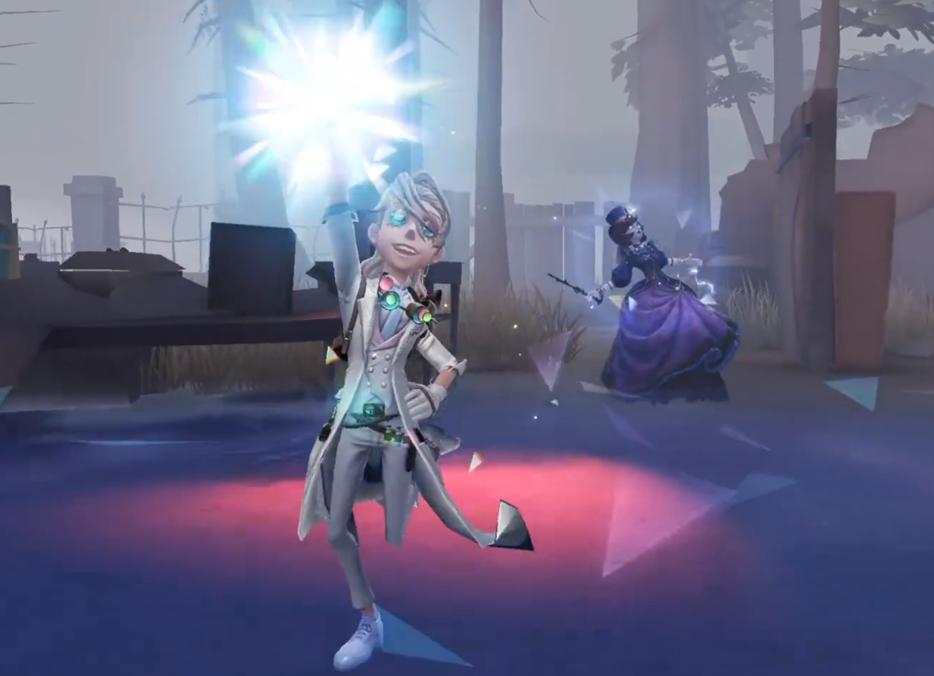 第五人格:囚徒灵犀妙探特效出炉,挂件拥有五种特效,打响指贼帅