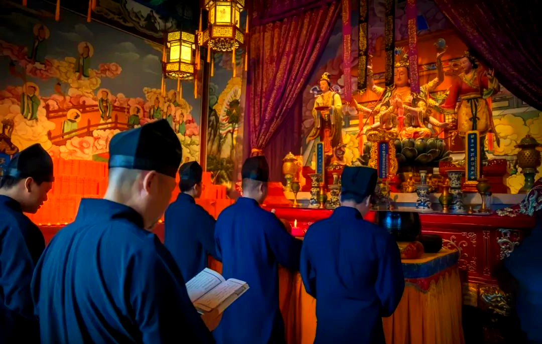 道教诵经文化揭秘:从神诵到形诵的独特体验