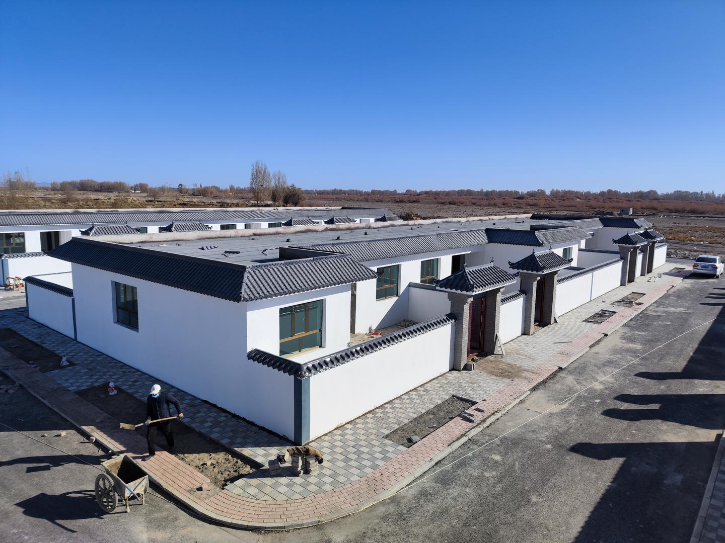 金塔县:农房改造"有颜值" 农民生活有品质