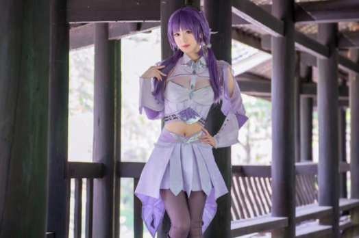 斗罗:终于找到女神白沉香cos照了,小蛮腰 黑色丝袜,比动漫好看