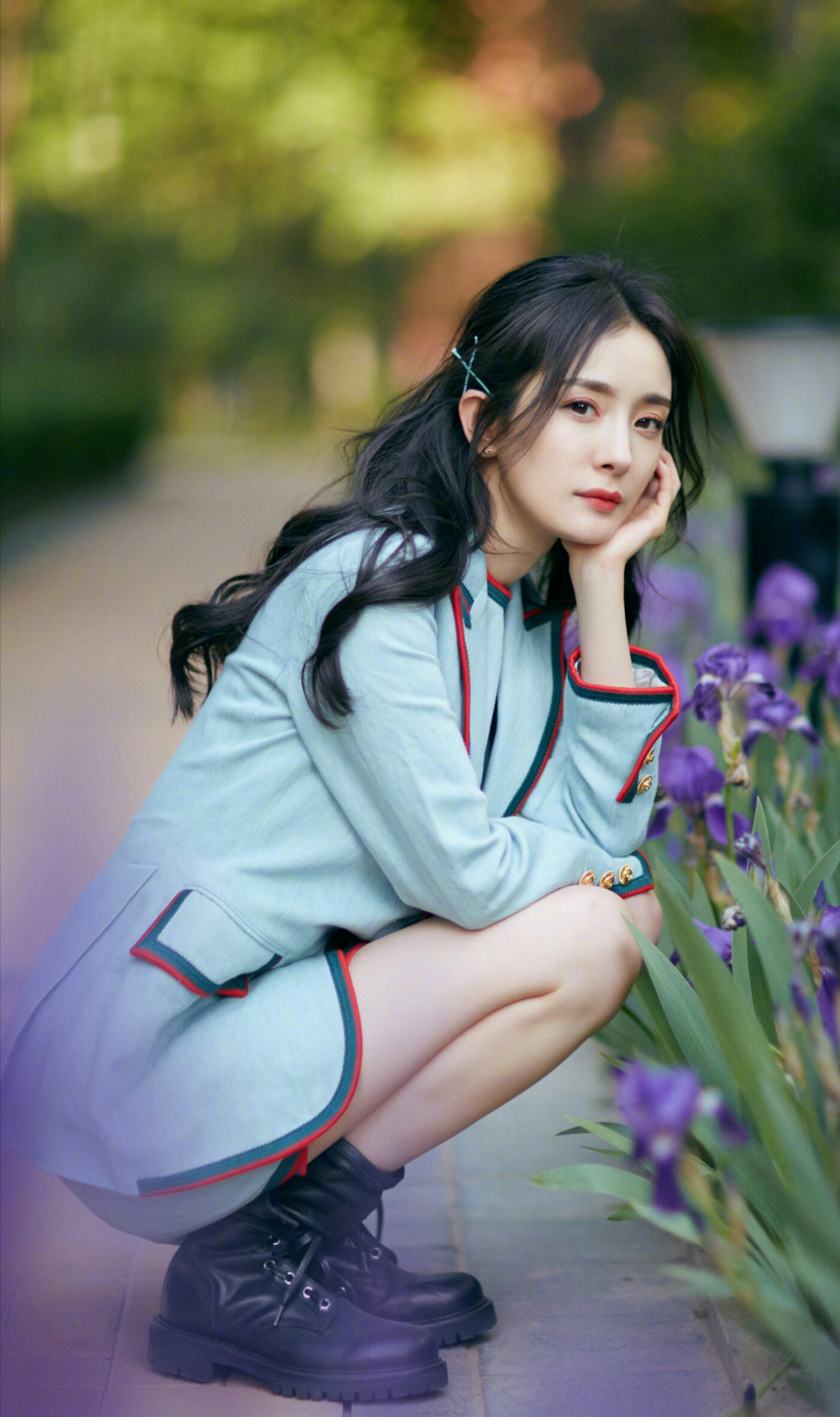 杨幂拍照姿势分享,get好11个同款姿势,怎么拍照都好看