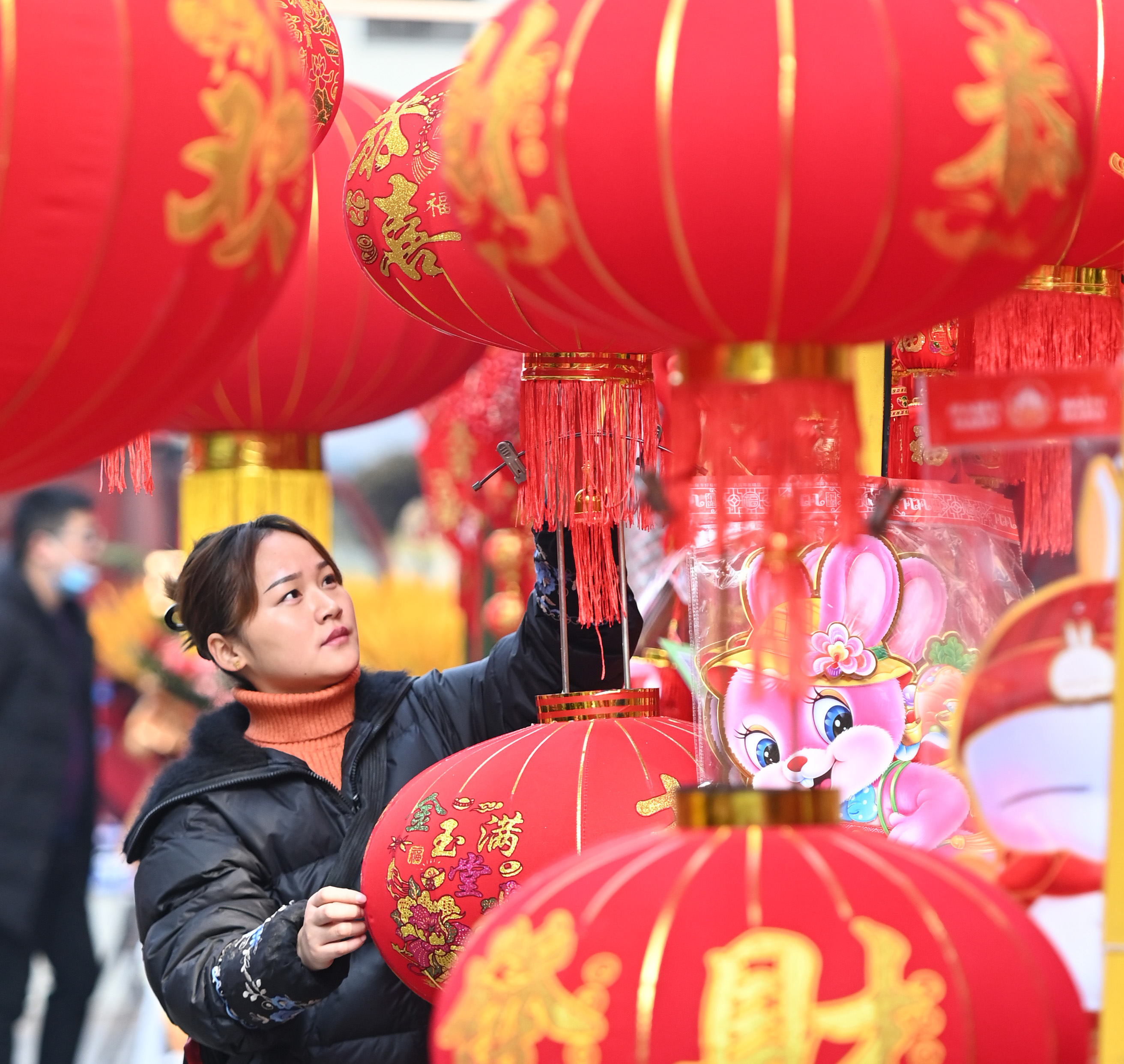 喜庆饰品迎新春