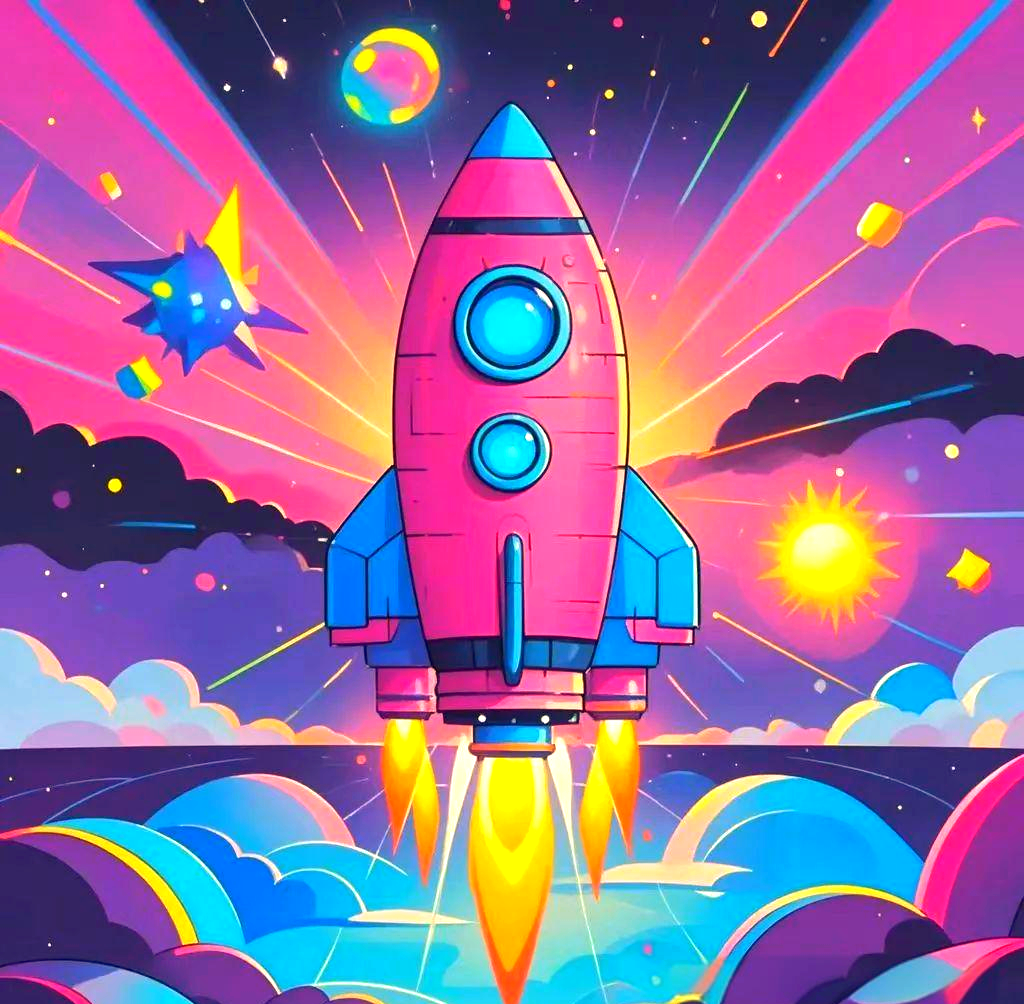 探索科幻火箭的画法与构思,描绘心中的宇宙梦想