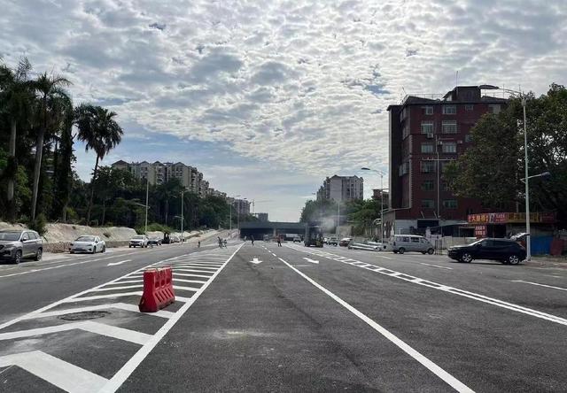 广州天河区云溪路(华南路—大观路)通车