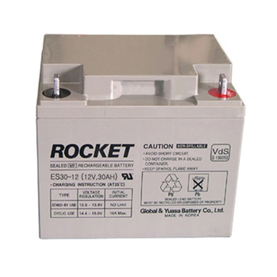 rocket火箭蓄电池esl30-12 12v30ah规格及参数