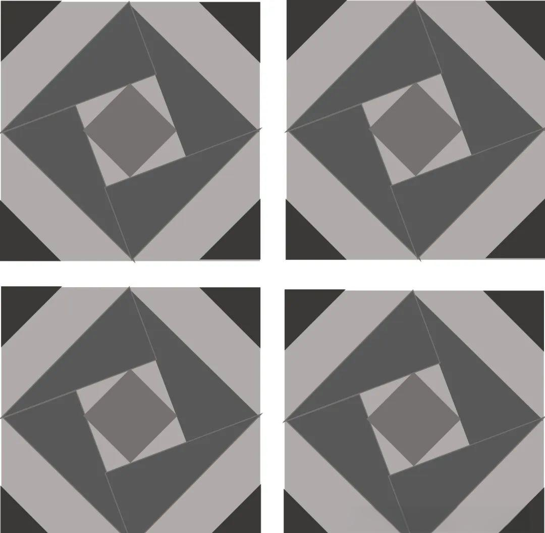 平面图形镶嵌设计的多彩作品欣赏