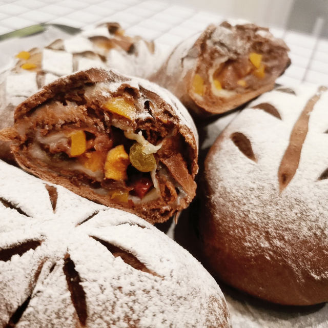 麻薯欧包,用料十足,超美味