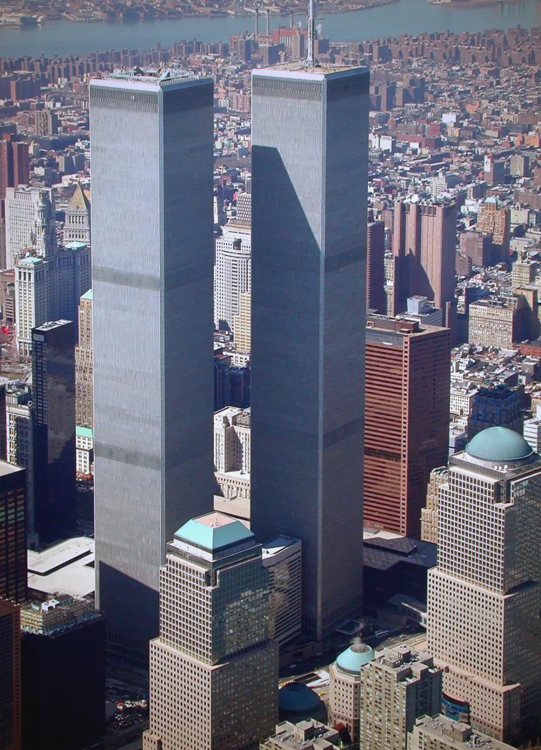 双子塔作为纽约的标志性