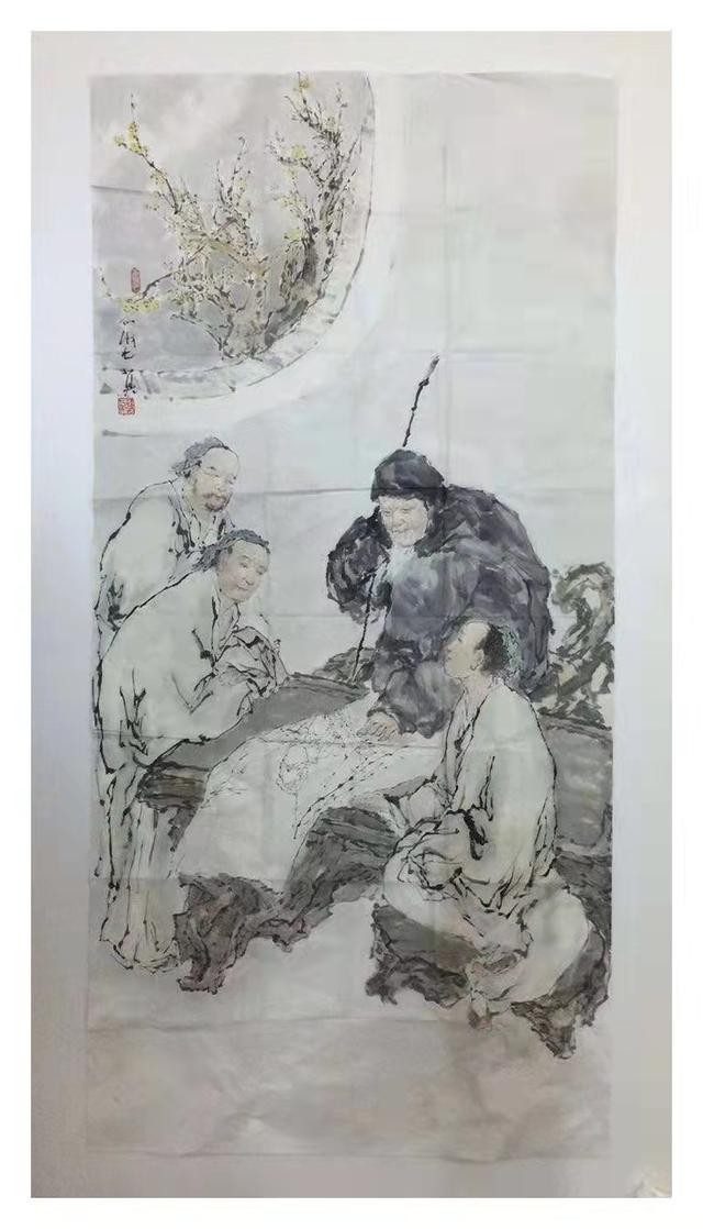 "国保"中的画展!迎新春看孙仁英古典人物画