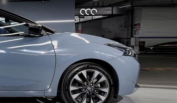 日产蓝鸟 漫彩改色膜亮水泥灰