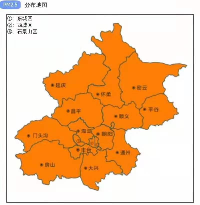 北京地图简图图片