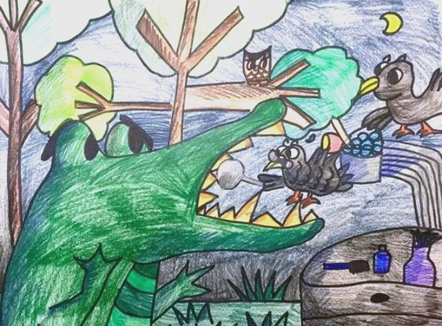 牙签鸟与鳄鱼的共生:自然界的互助与友谊