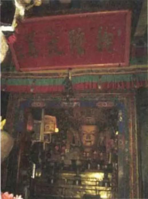 哲蚌寺的见者解脱弥勒佛像