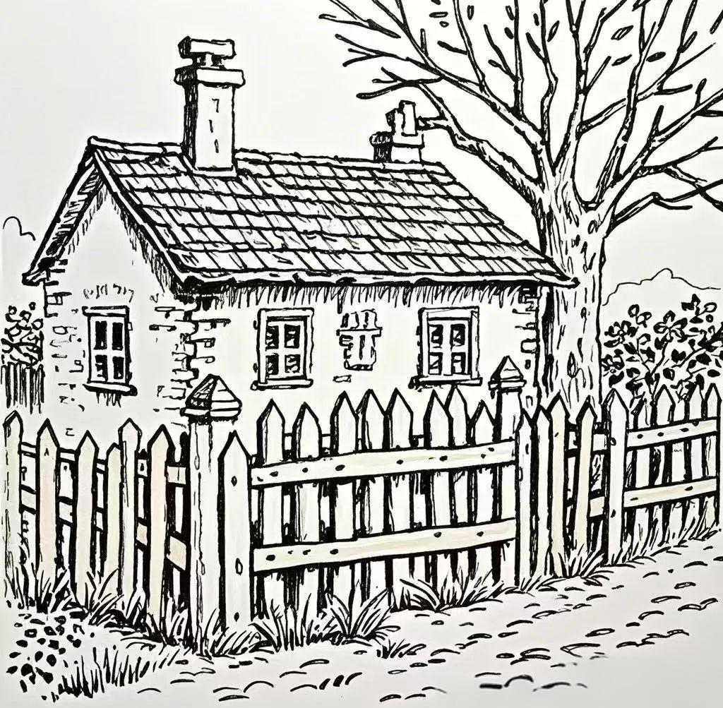 我们要让孩子们充分理解,只有各个部分之间保持恰当的比例关系,房子