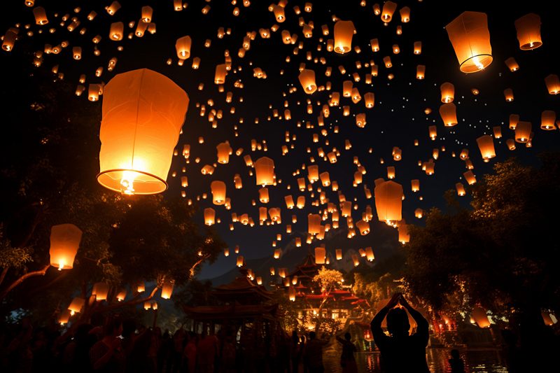 祥瑞迎冬|太原富力万达文华酒店冬至点灯祈福仪式恭迎莅临