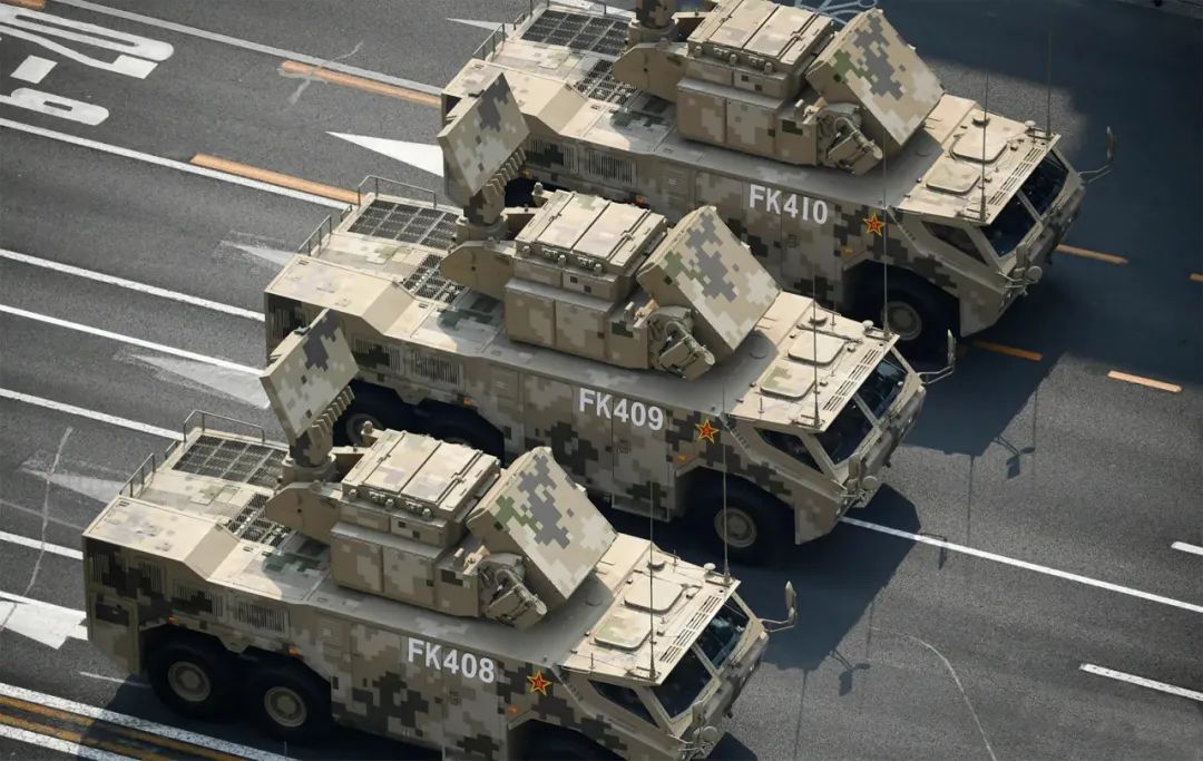 新中国成立70周年阅兵式上,红旗-17a防空导弹.