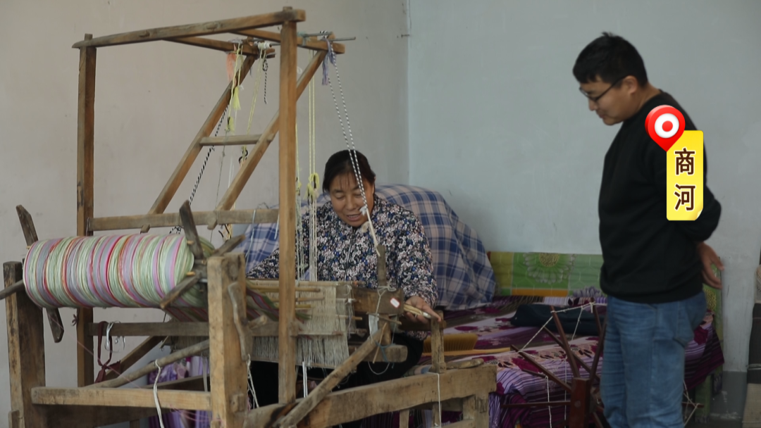 好品山东!"粗"中有"细",72道工序织造商河老粗布