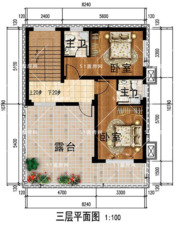 75平米别墅设计图纸图片