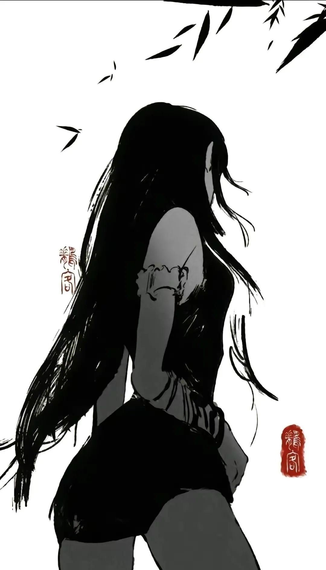 动漫二次元黑白手机壁纸与表情包使用指南