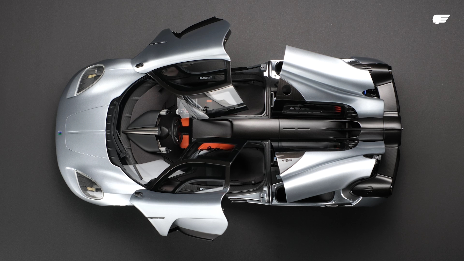 amalgam 顶级超跑t.50 1:8比例模型