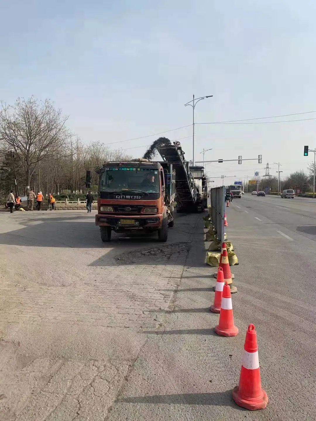 唐丰路至八里庄段道路工程完工