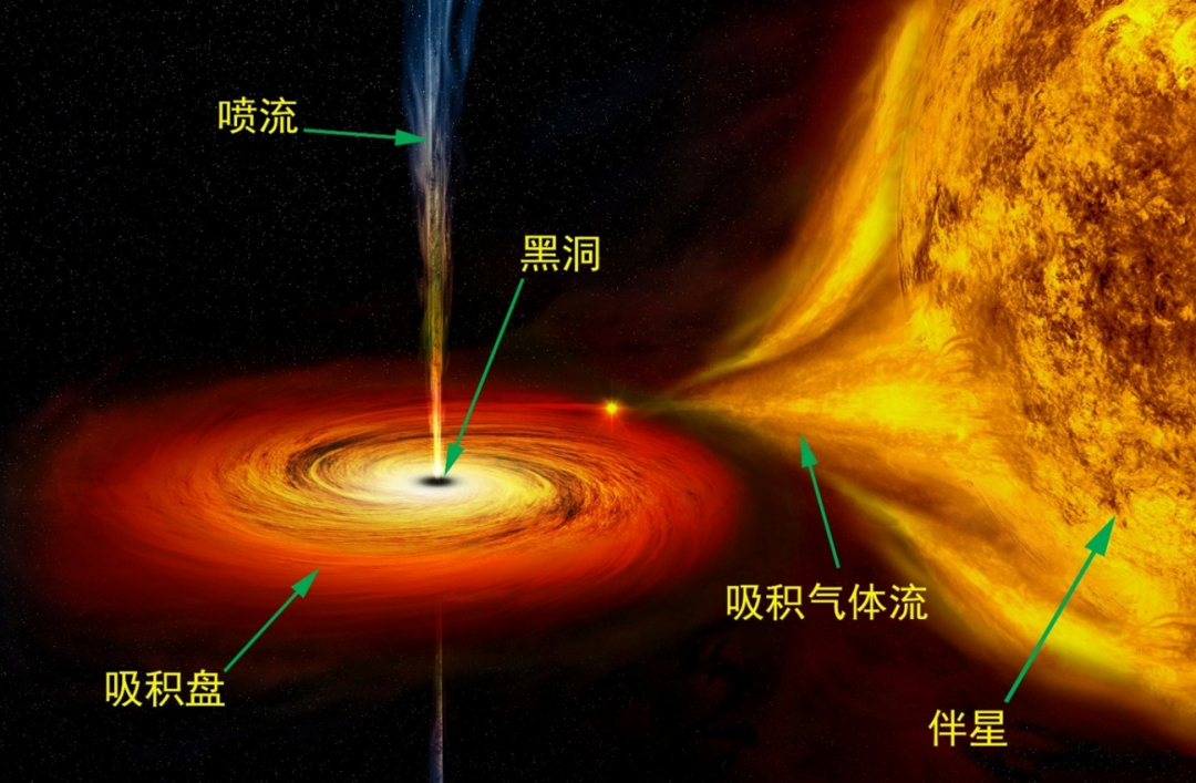 黑洞吞噬的东西去哪了图片