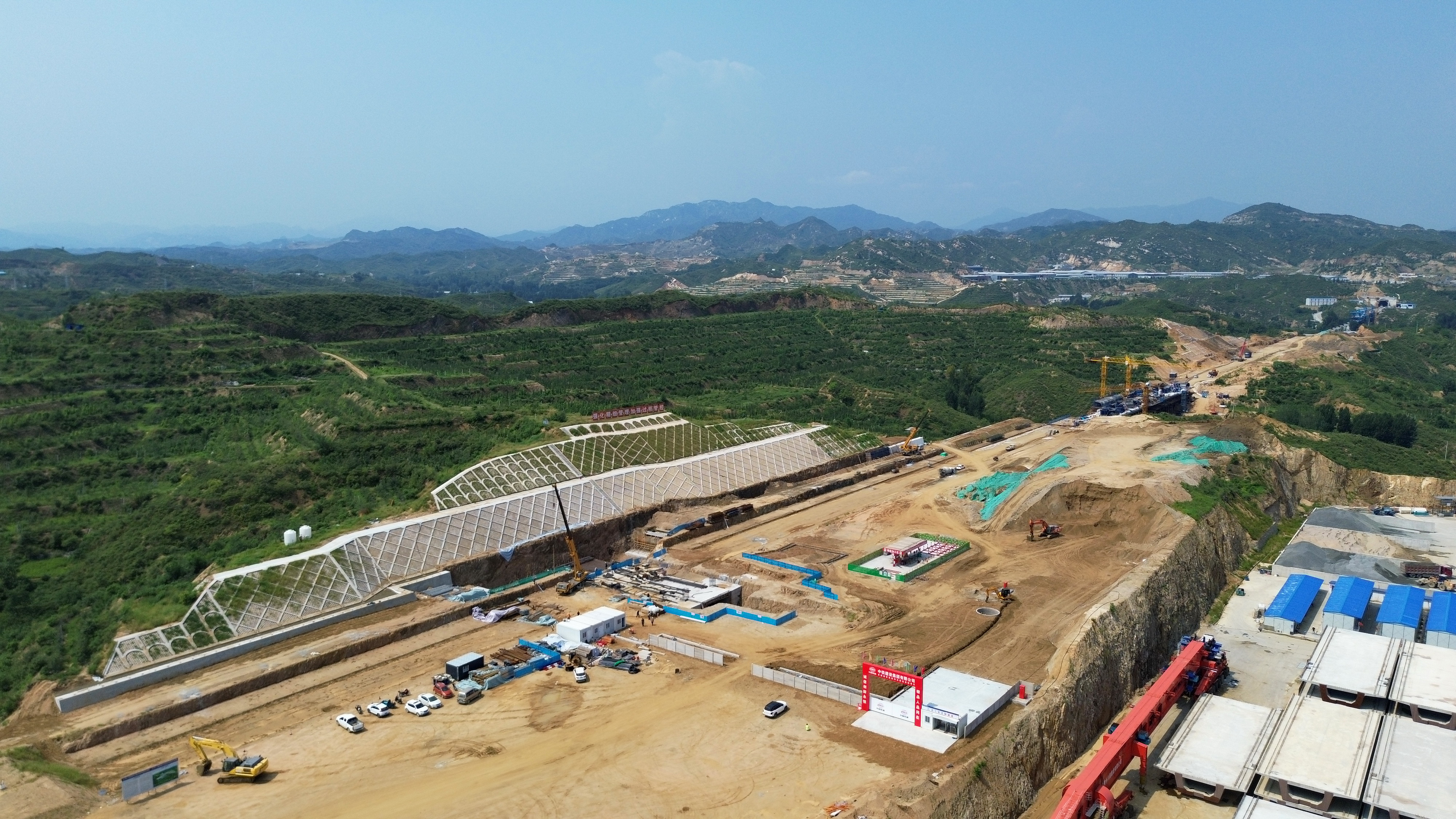 雄忻高铁唐县站,阜平站开工建设