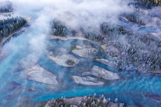 有种美叫零下三十度的喀纳斯,别总去瑞士了,它一样让你流连忘返