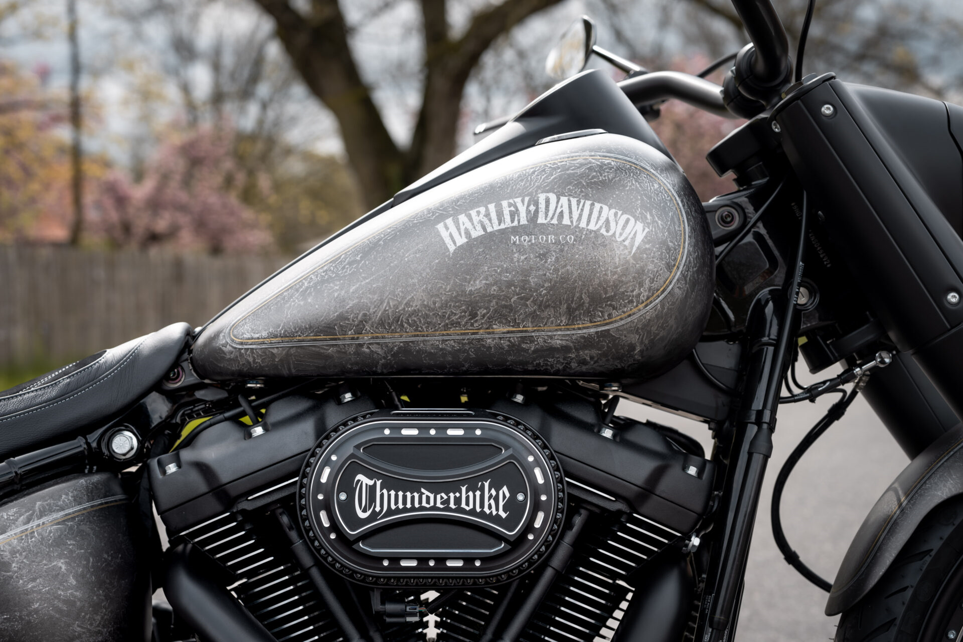 stonewash 哈雷肥仔fat boy改装欣赏