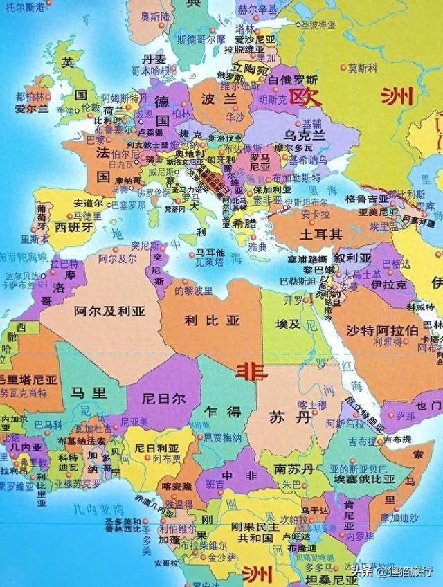 欧洲又挤又小,为啥不去非洲呢?因为有大沙漠保护非洲