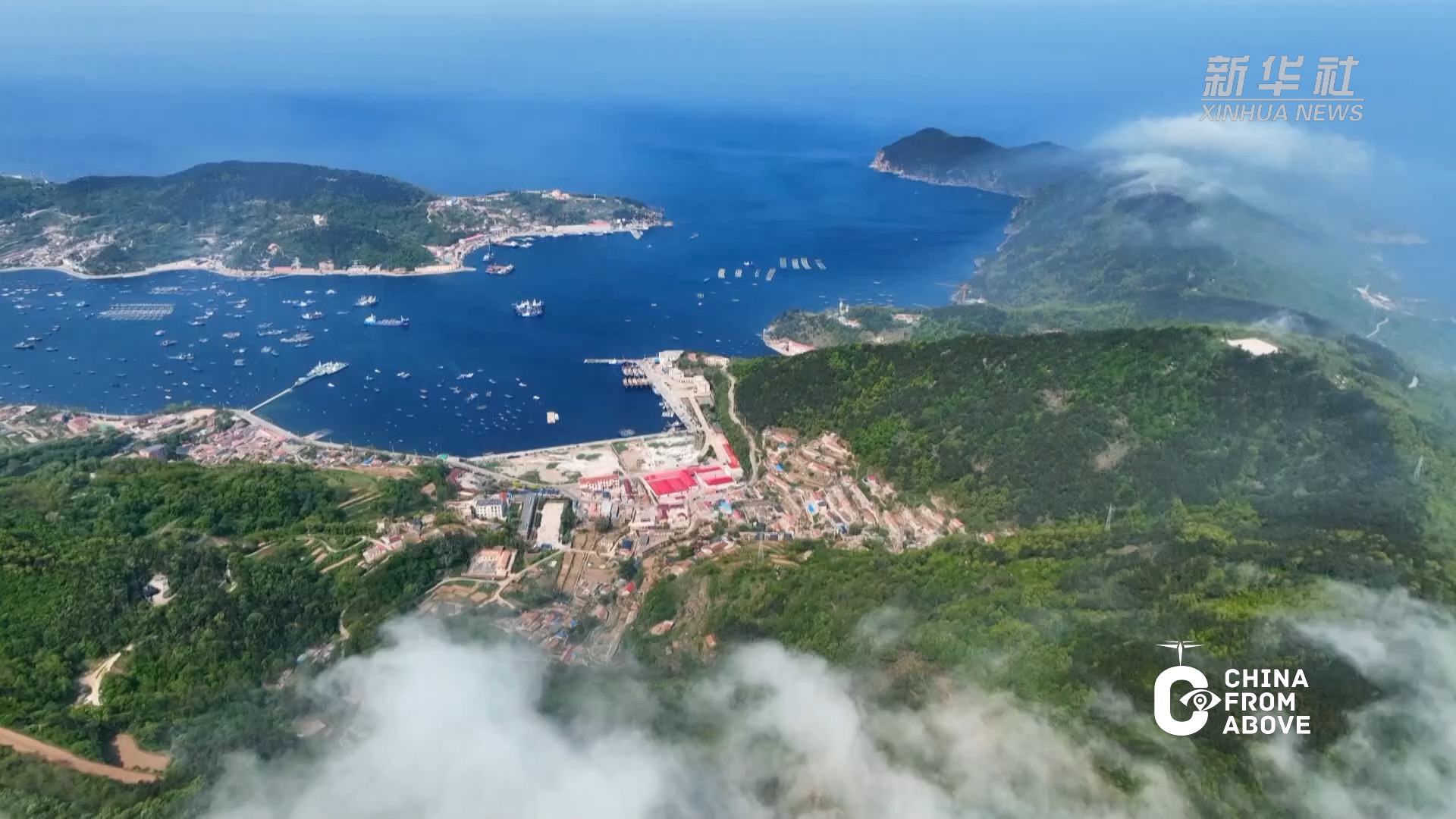 瞰中国·航拍大连|海洋岛