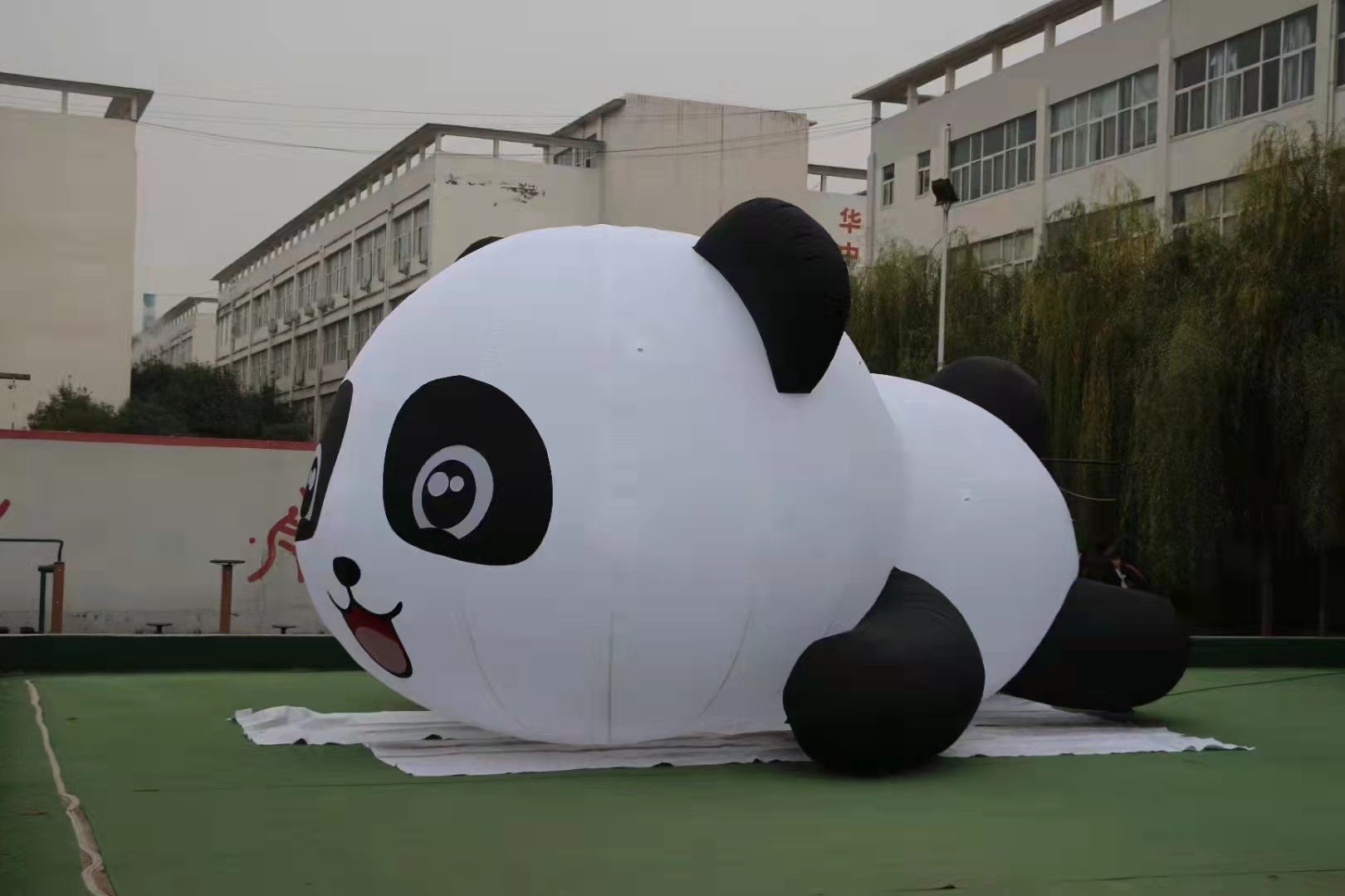 企业吉祥物大熊猫充气气模