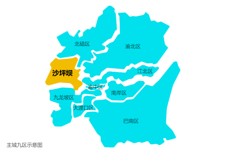 沙坪坝站地图图片