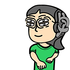 卡通动漫ip体 一个字表情包